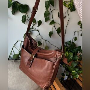 Vintage coach Pre 1994 leather messenger bag